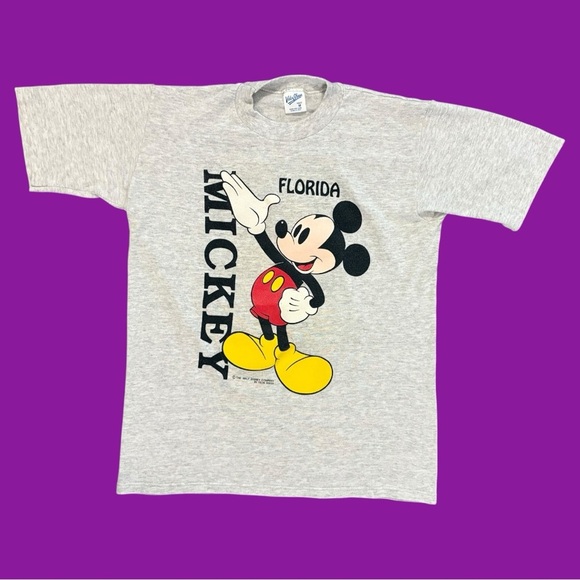 90s Mickey Mouse Florida Tee - Picture 1 of 5